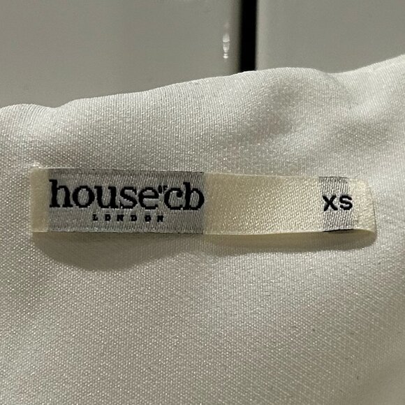 House of Cb Carlotta White Corset Mini Dress | XS - Picture 4 of 9